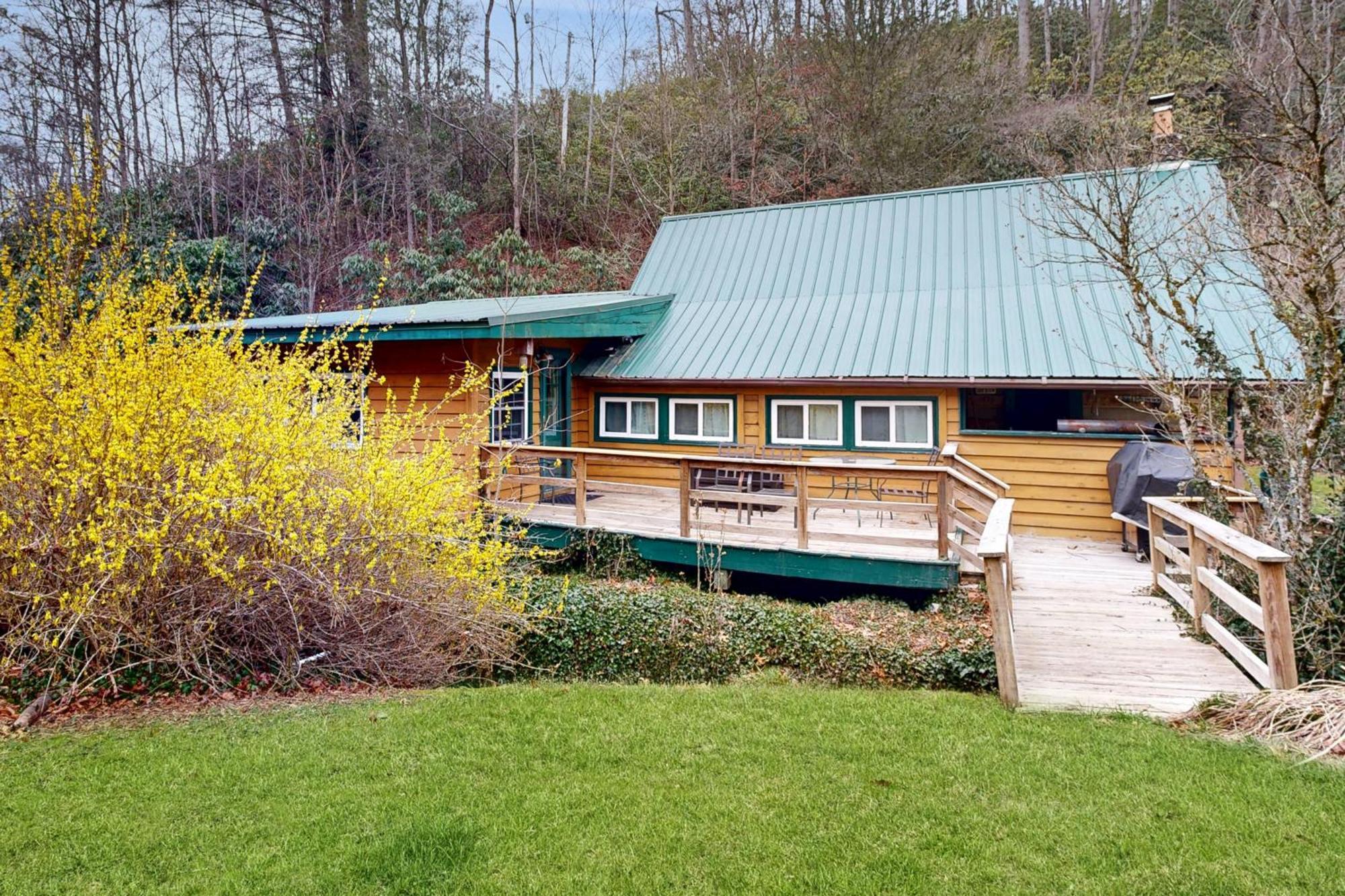 1 Bed 1 Bath Vacation Home In Sylva Buitenkant foto