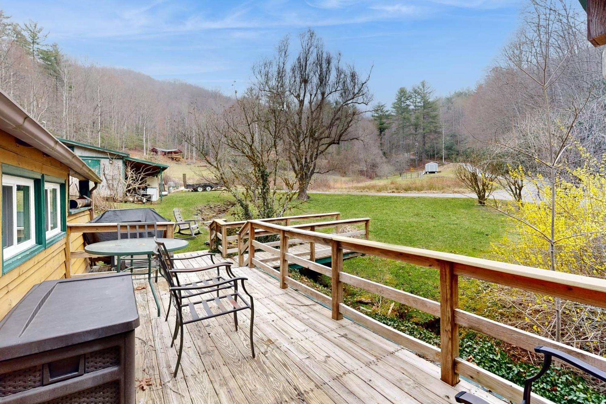 1 Bed 1 Bath Vacation Home In Sylva Buitenkant foto